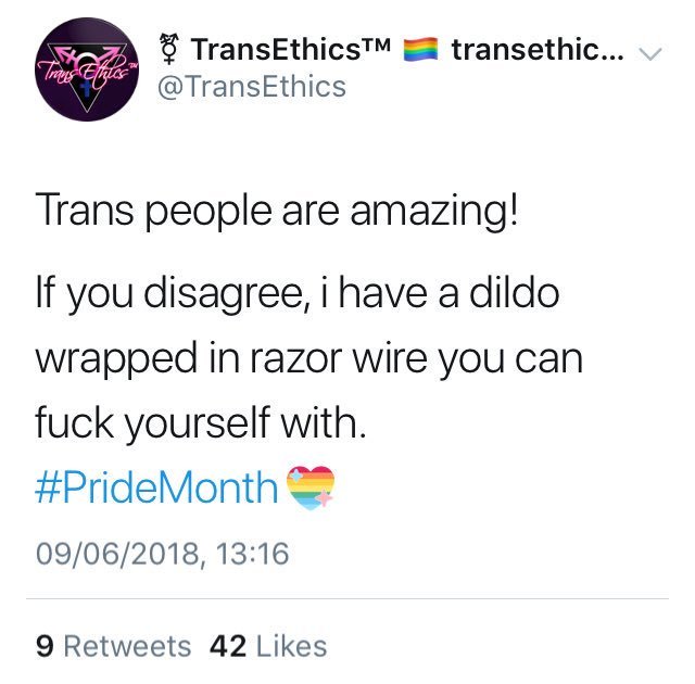 FeministRoar's tweet photo. Whilst I was having a quick look to see if I had any photos of placards for @JessDeWahls project I came across some properly bonkers posts by transactivists that I'd forgotten about ⬇️
#ThisIsTrans #transmisogyny https://t.co/VSzt6I7q5f