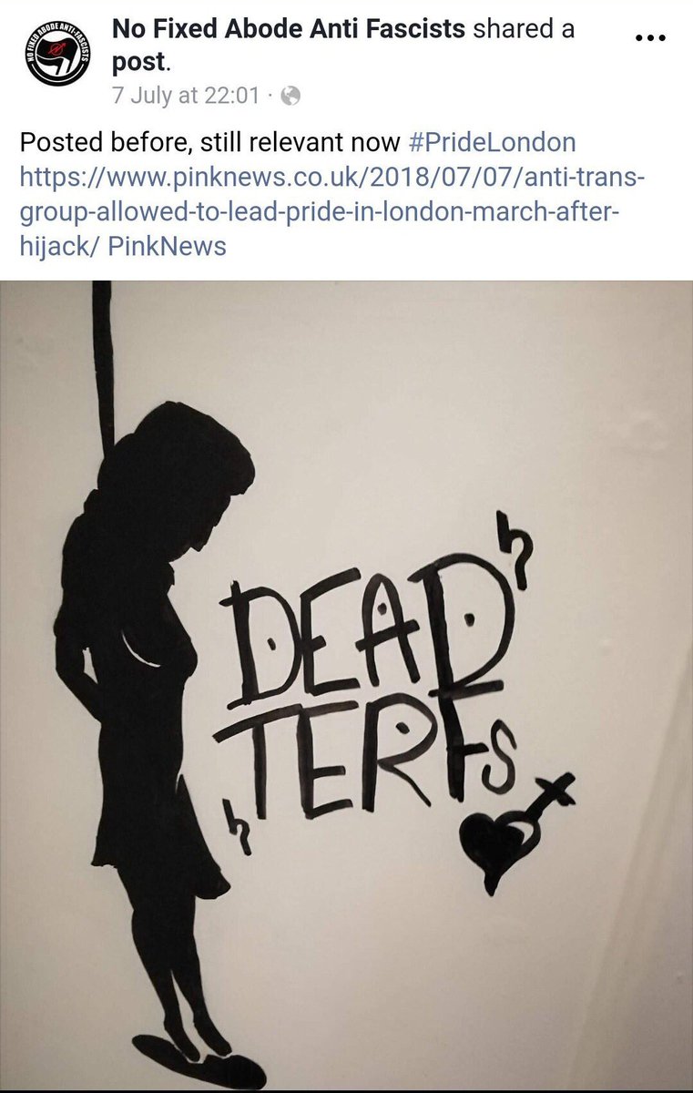 FeministRoar's tweet photo. Whilst I was having a quick look to see if I had any photos of placards for @JessDeWahls project I came across some properly bonkers posts by transactivists that I'd forgotten about ⬇️
#ThisIsTrans #transmisogyny https://t.co/VSzt6I7q5f
