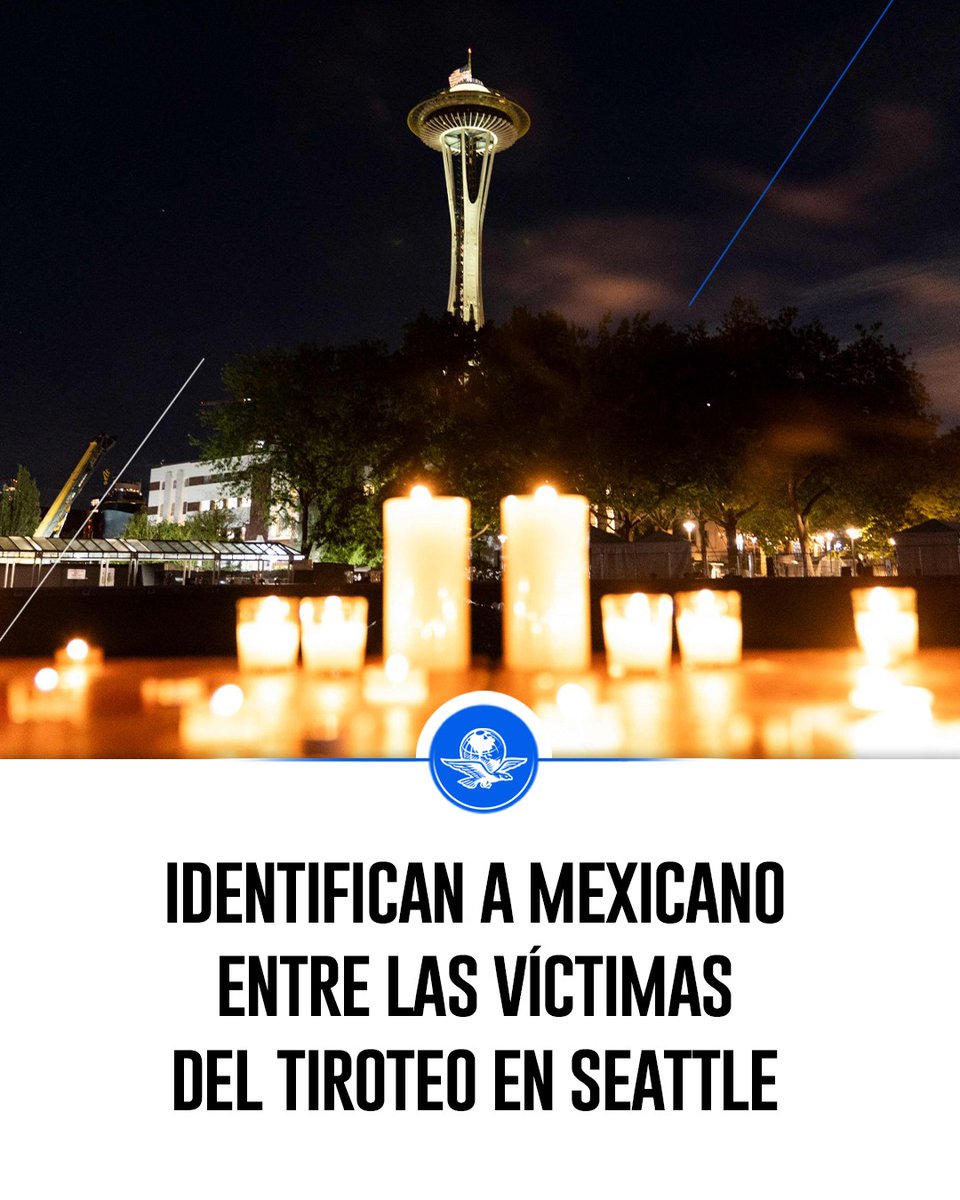 El_Universal_Mx's tweet photo. 🔴 Autoridades identificaron a las tres víctimas mortales del tiroteo en Seattle; uno de ellos es Carlos Israel Sánchez Villalba, un inmigrante mexicano de 44 años y padre de tres hijos.

Amigos de Carlos Israel afirmaron que el hombre, presuntamente originario de la CDMX, murió protegiendo a su familia.
https://t.co/uGdNA1MDud