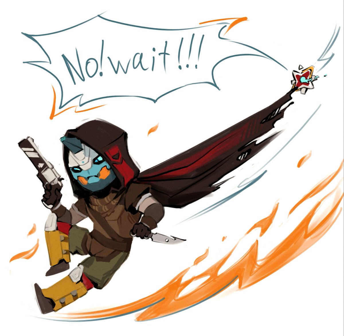 perepecha_'s tweet photo. too late...

#destiny2 #destiny2art https://t.co/qXOGHJip42