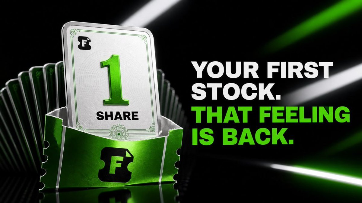 FreestockFun's tweet photo. If you know, you know.
Millions of people got their first stock through Robinhood's Free Stock.
We brought that feeling back.
On-chain.
https://t.co/11smMIABJJ https://t.co/RDhkrKyeeQ