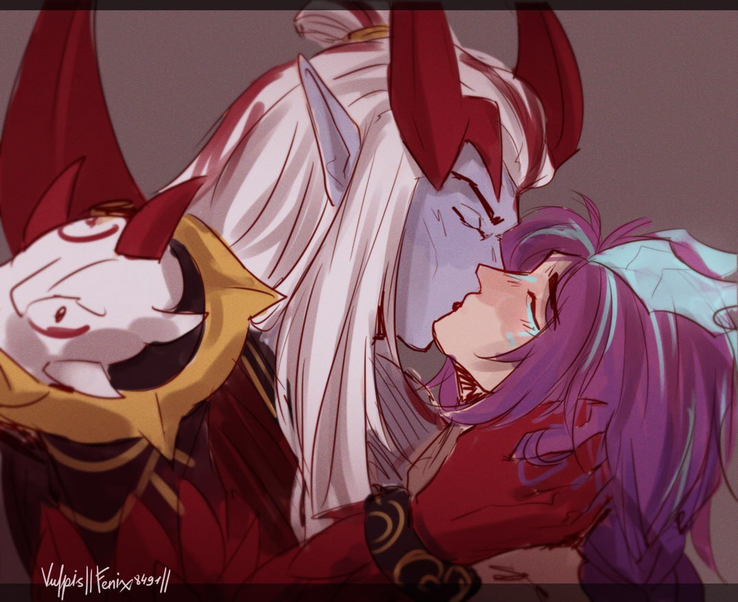 moonser34's tweet photo. It's not my fault that they're cute💘

Author: @Vulpis8491

#Aatrox #AurelionSol https://t.co/YaDEuRMl55