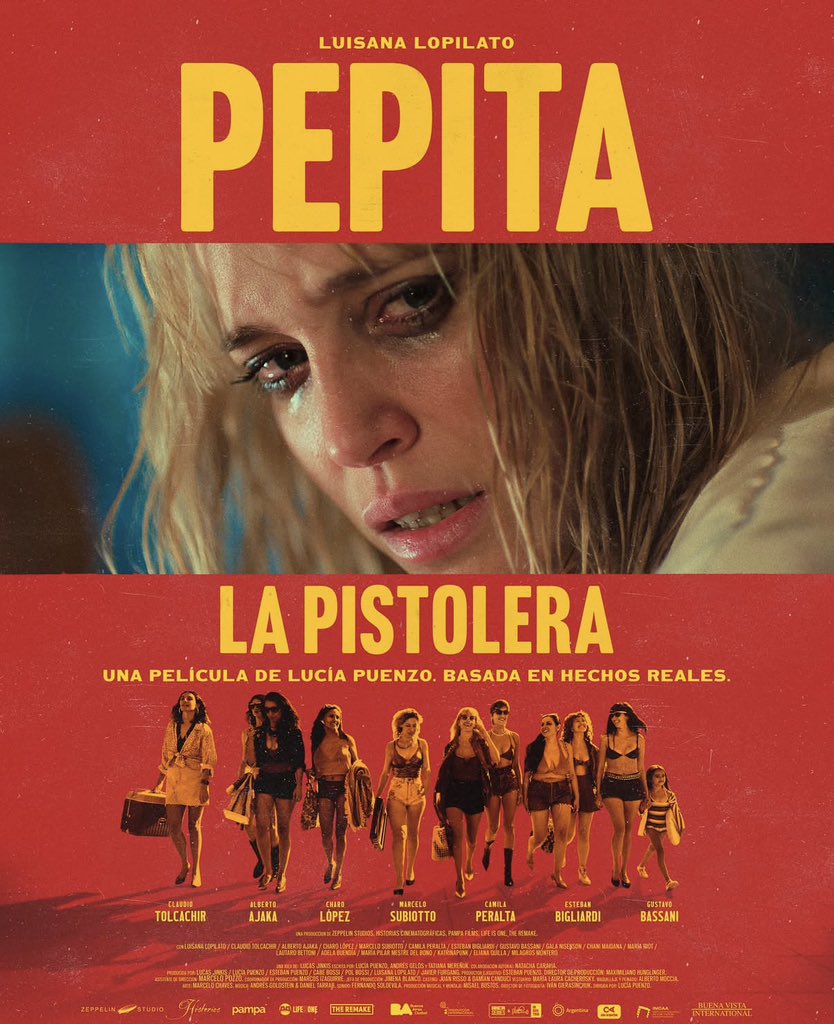 fedeebongiorno's tweet photo. 🍿 Poster oficial de la película de Pepita la Pistolera, protagonizada por Luisana Lopilato y dirigida por Lucía Puenzo

Estrena en cines el 3 de septiembre https://t.co/QhWd0OHcBJ