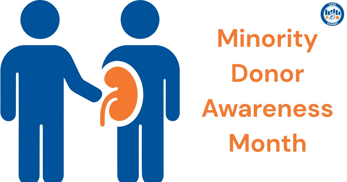 esrdkhares's tweet photo. Every donor has the power to save lives.🫀

This Minority Donor Awareness Month, learn how organ donation helps individuals living with kidney disease and find out how you can register as a donor. Read more here: https://t.co/xE2smj577y 

#DonateLife #KidneyTransplant #KHARES https://t.co/9qrdIAqeOh