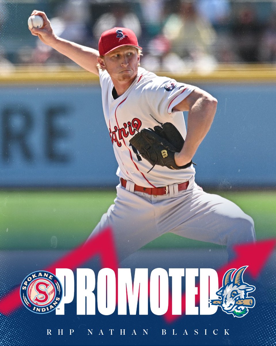 spokaneindians's tweet photo. Hartford's bullpen just added another 🐐. Congrats, Nathan! #GoSpo https://t.co/WokIRjJnXP