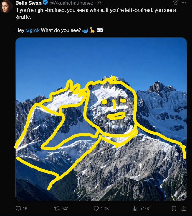 iam_ChinChillaa's tweet photo. @Akashchauhanez @grok ok sooo which side of my brain am I using if I see a dude wearing what appears to be suit, with his right arm raised waiving bye like this below?? https://t.co/kotOF2K4VT