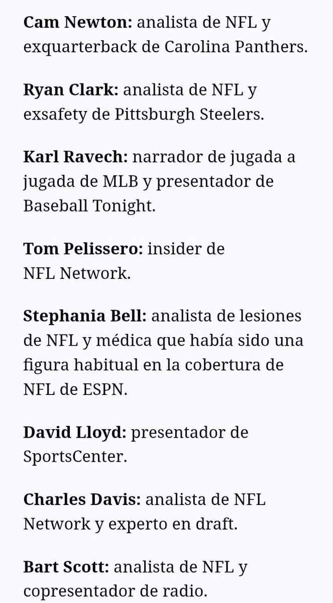 mariochupitero1's tweet photo. Como no mandas los despedidos de ESPN..o Disney propietaria de varias cadenas
Te pondré yo una hoja diaria de los despedidos ahí tiene la primera https://t.co/vLA4FW7xob
