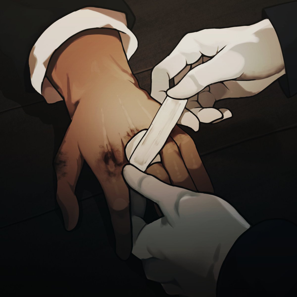 foxy_kitkatt's tweet photo. Hi! I'm working on my original universe – HAIKON! The story tells about two wounded teenagers who wander through a ruined world. If you're interested, let me know! #art #artist #HAIKON #Trevor #Kiona #originalcharacters #originalart #worldbuilding #psychological #haikonart https://t.co/ICv0Zse166