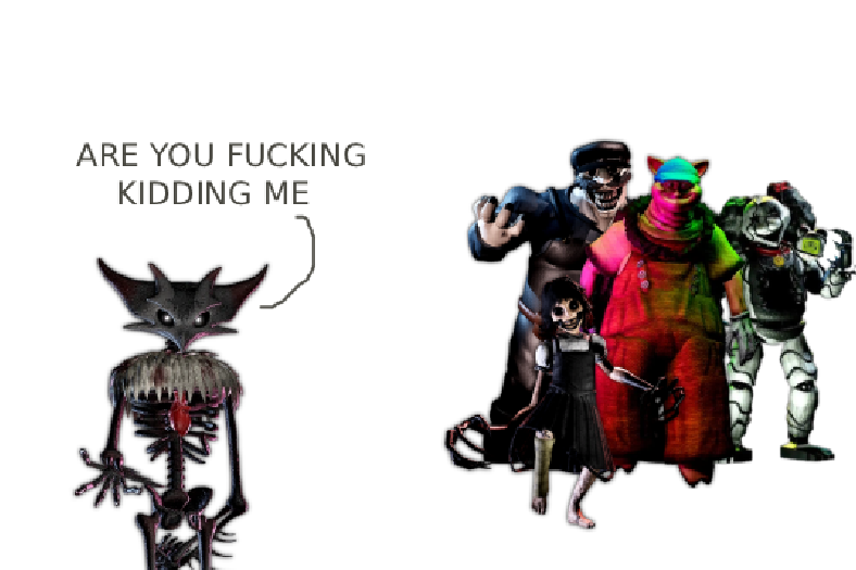 MintyJane85's tweet photo. Valem realsing he has to deal with 4 monsters that dont take things seriously:
#pillarchase2 #playtimewithpercy #darkdeception https://t.co/JNNBDKxqPm