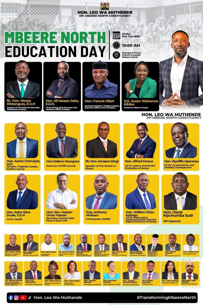 OleItumbi's tweet photo. Ndugu Hon. Leo Wamuthende nitakuwepo.

Asante for the invite. I was there when you shared the dream to educate every child in Mbeere, I will be there as you start fulfilling the promise.

The East. Where the sun rises, niko njiani.

Sina mengi ya kusema kwa sasa. https://t.co/iRITFF4CYm
