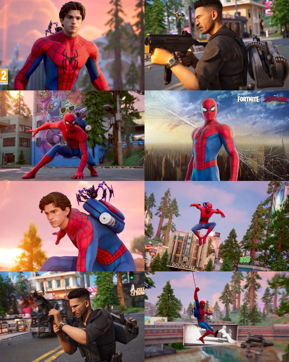 Jorge_Most's tweet photo. FORTNITE X SPIDER-MAN BRAND NEW DAY.

Varias imágenes de la skin de Tom Holland y Punisher. https://t.co/d0mjLcrWra