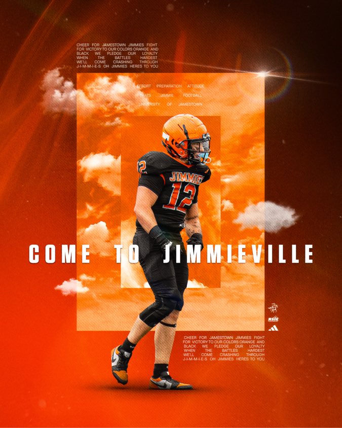 damanberger7's tweet photo. Thank you @CoachJake92 for the graphic 
Excited for fall camp ‼️‼️
@JimmieFootball https://t.co/wfL65bHKHW