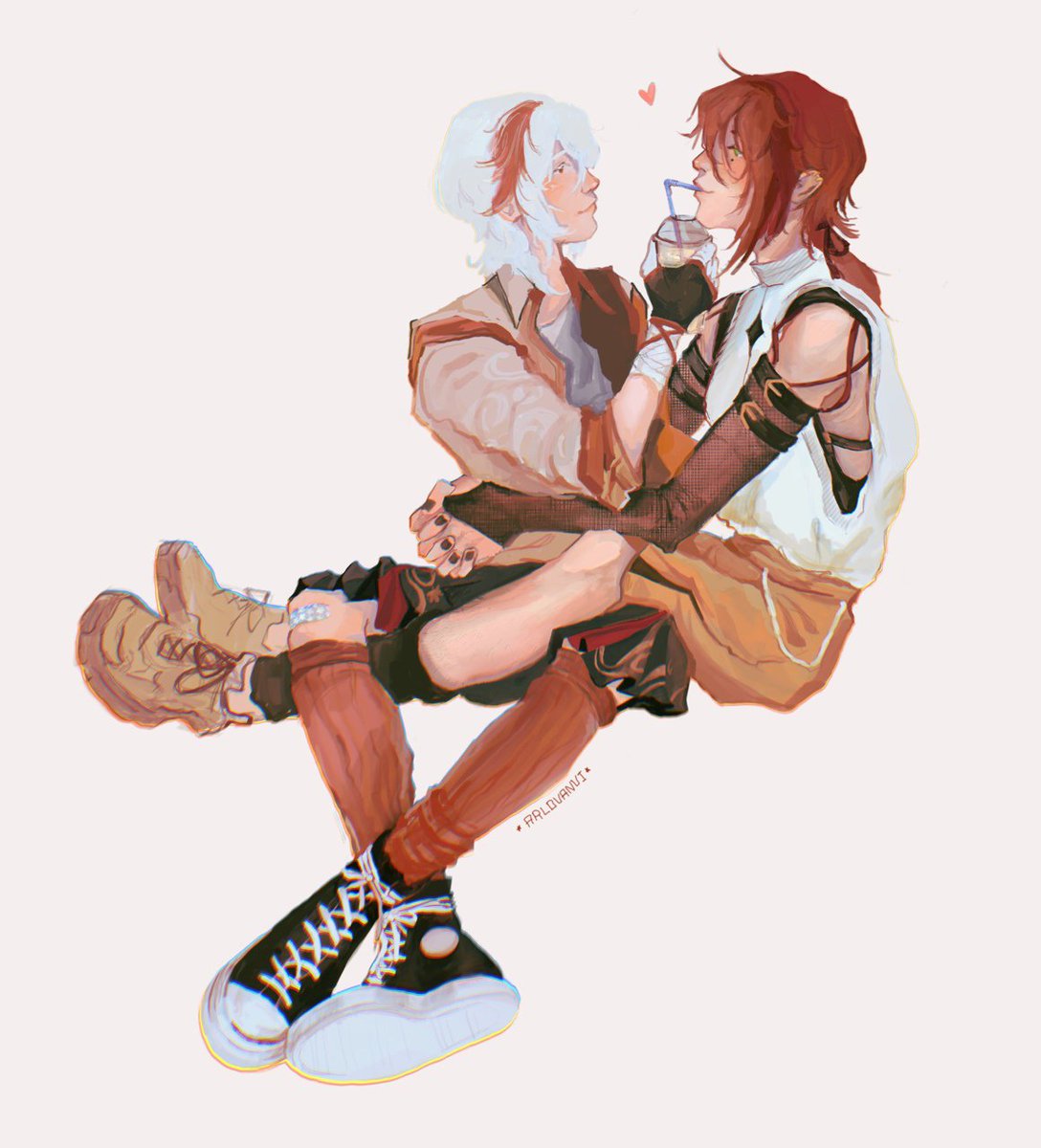 arlovanvi_'s tweet photo. Old #heikazu #kazuhei art dump https://t.co/oFuEZn0Ald
