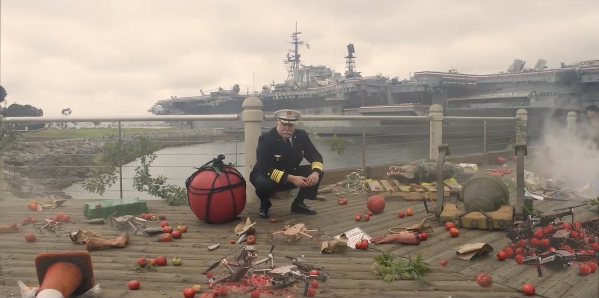 firstshowing's tweet photo. In theaters this August!! π
π
π
π
π
Attack of the Killer Tomatoes: Organic Intelligence is the long-awaited fifth feature spin of the 1978 cult classic horror-comedy franchise. Looks as bonkers as ever with plenty of tomato mayhem. #KillerTomatoes https://t.co/vTOJSj22i5