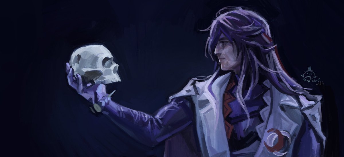 cha3blu's tweet photo. unto death #ashveil https://t.co/Ek45THX1U9