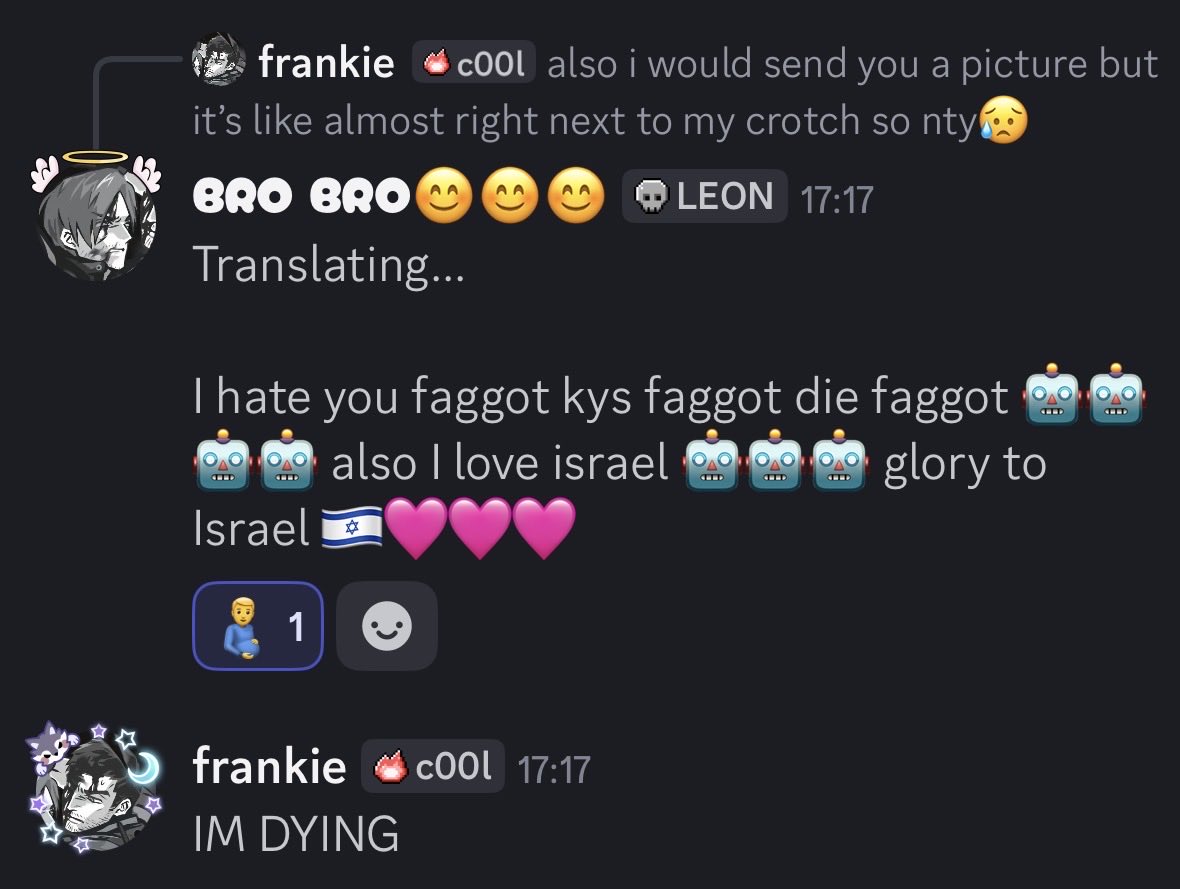 bugzbitejohnny's tweet photo. IMC RYING GET THEM BANNED/j @dsorookieKoro https://t.co/9zJTaUD6hS