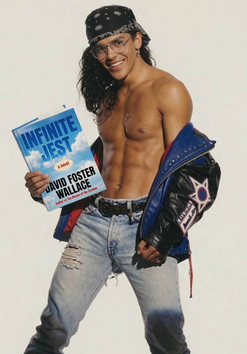 AmericanGwyn's tweet photo. insane that david foster wallace looked like this https://t.co/KH9JLGgND1