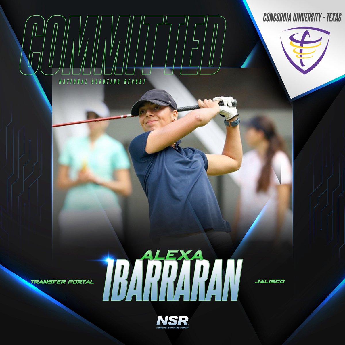 nsrnow's tweet photo. 🚨#CommitmentAlert🚨
Congrats to #NSRgolf transfer portal Alexa Ibarraran for committing to Concordia University TX!💪⛳️
👤 Coach Marc Lengtat
#NSRcommit
#NSRAlexaIbarraran
#NSRcommit #collegerecruiting #success #teamwork #nsrathlete #sports #goals
#motivation #collegeathlete #nsrnow #committed