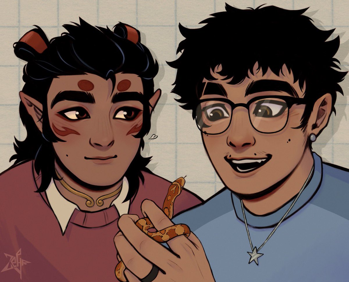Oh_Zephyrus's tweet photo. ART TRADE WITH @Jeroles_OF!  Ain’t they just the cutest 🧡🩷
#arttrade #yumeship #yume #nezha #lmktwt #lmk #nezhalmk #lmknezha https://t.co/dyChWjbEIg
