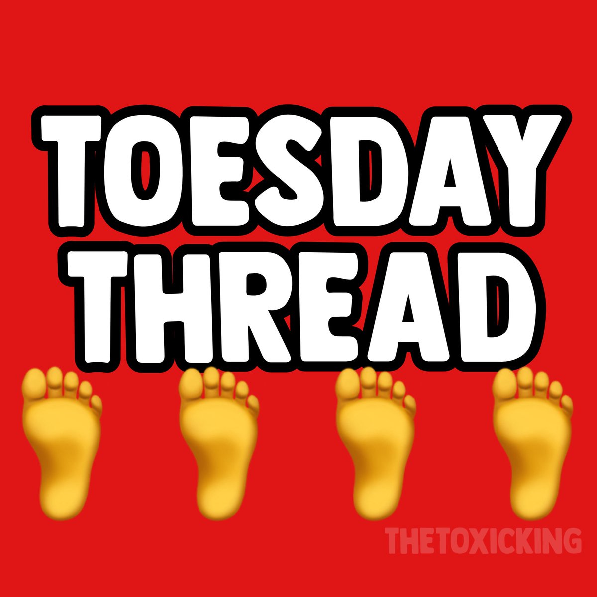 thetoxickingx's tweet photo. Toesday Thread 🦶🦶 Check in ⬇️⬇️⬇️

RT and Post a Picture/Video

Follow if you’re new here

#nsfw #chudai #feet #feetfetısh #feetworshi̇p 

Chudai Wata NSFW Content Creator Promo Shoutouts Feet Pretty Toes https://t.co/UWwmEdGFkn