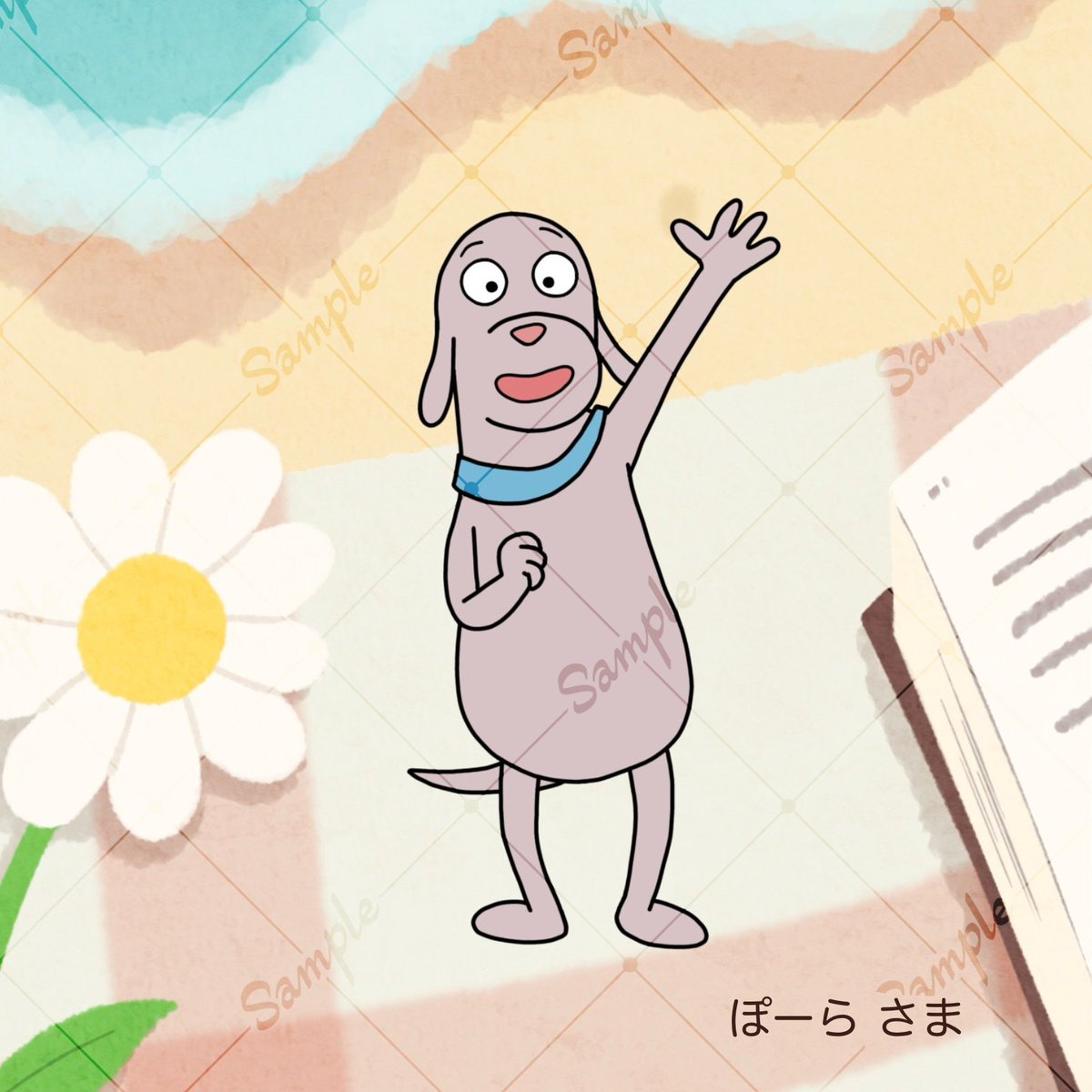 LifeGoesOn1129's tweet photo. ／
🤖💭アンソロ表紙イラストご紹介⑥
＼ 

6日目、本日ご紹介するのは… 
ぽーら  さま🐶
POT さま🤖
のお二人のイラストです！

2枚並べると、互いに手を振り合っているように見えますね…😭✨ https://t.co/tABTBtSlcl