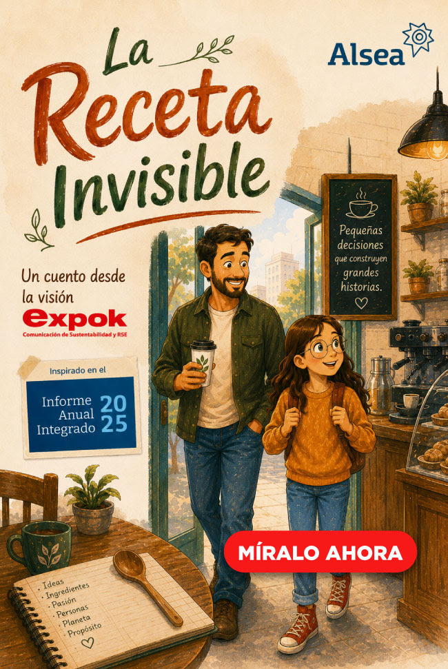 Expok's tweet photo. 🧑🍳 La Receta Invisible. Un cuento desde la visión Expok, basado en el Informe Anual Integrado de #Alsea 📕
Da una mirada...
https://t.co/614fAkAStU https://t.co/FDAG0JOTHH