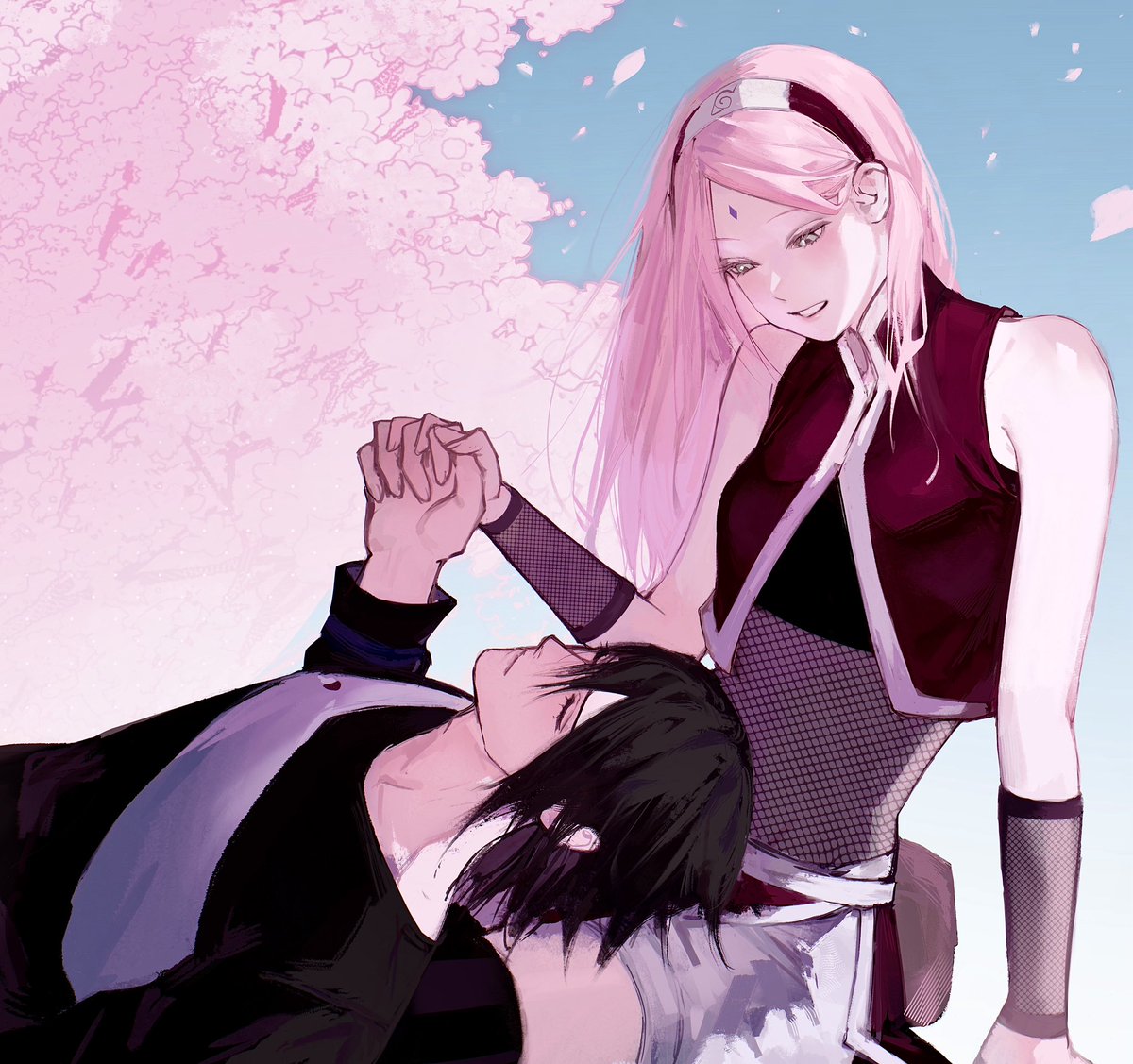 meoemorrrr's tweet photo. #sasusaku 🍅💗🌸 https://t.co/AONjcZqpSA