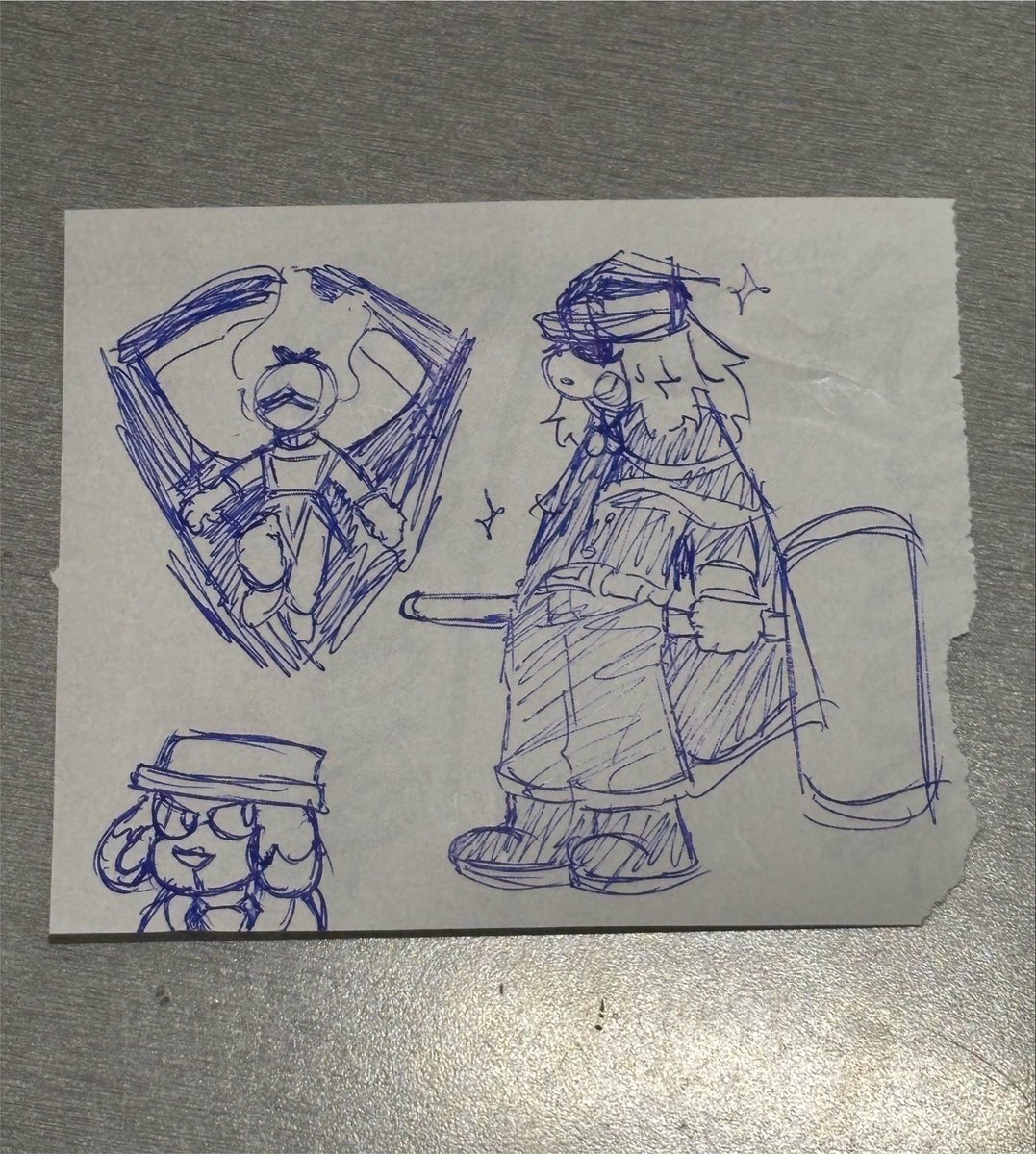 ooohcoconuts's tweet photo. work doodles of my three children

#DELTARUNE #AGENTIVEAU #negativetale https://t.co/gMatBBuqcy
