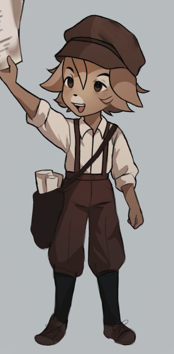 foxy_kitkatt's tweet photo. Kit – a boy who sells newspapers on the streets of Northambertan, he has a younger sister, Una, but no parents. But he doesn't give up!
#HAIKON #haikonart #artist #art #digitalartㅤㅤㅤㅤ #worldbuilding #universe #originalcharacters https://t.co/LumcrXFQJj