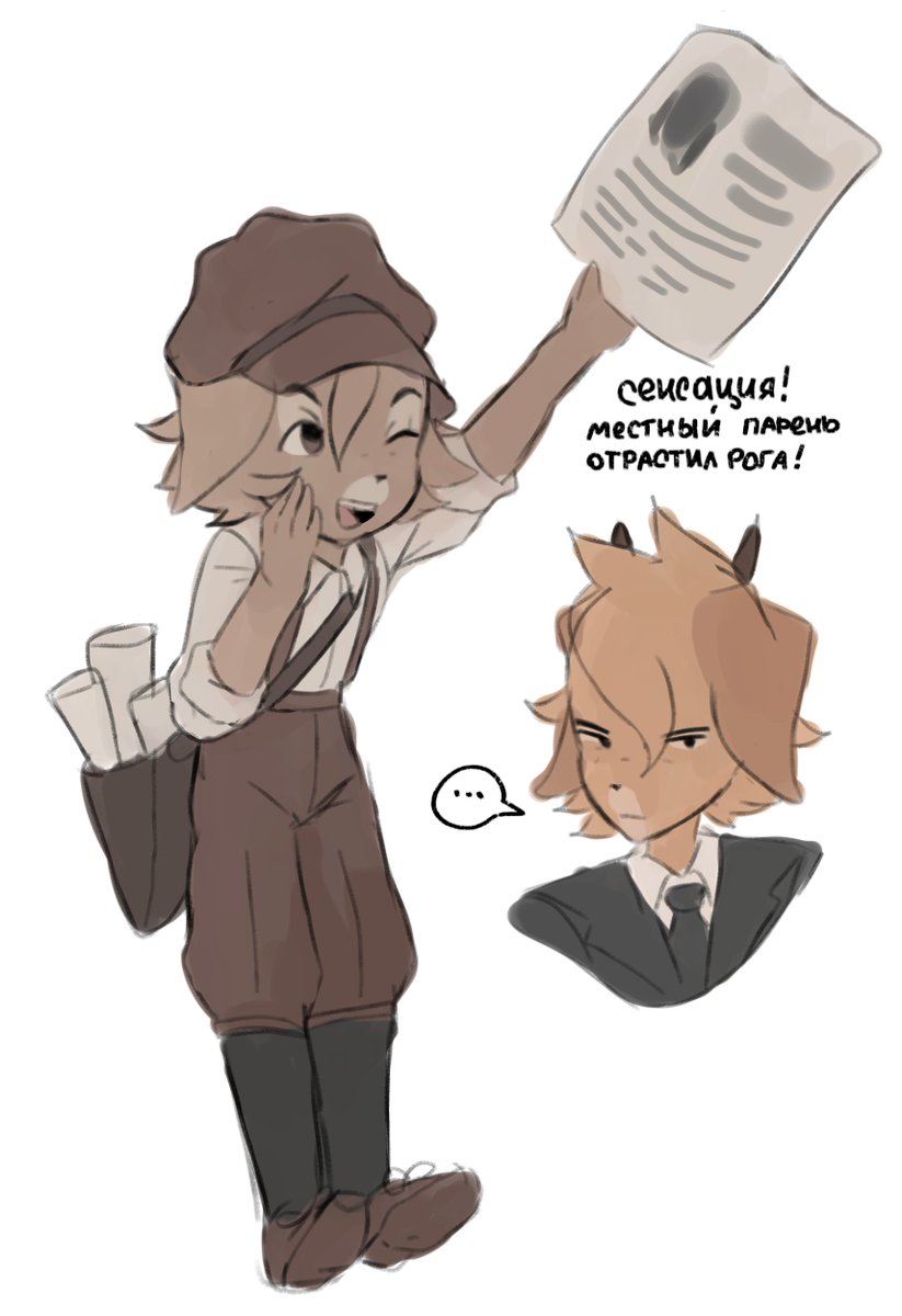foxy_kitkatt's tweet photo. Kit – a boy who sells newspapers on the streets of Northambertan, he has a younger sister, Una, but no parents. But he doesn't give up!
#HAIKON #haikonart #artist #art #digitalartㅤㅤㅤㅤ #worldbuilding #universe #originalcharacters https://t.co/LumcrXFQJj