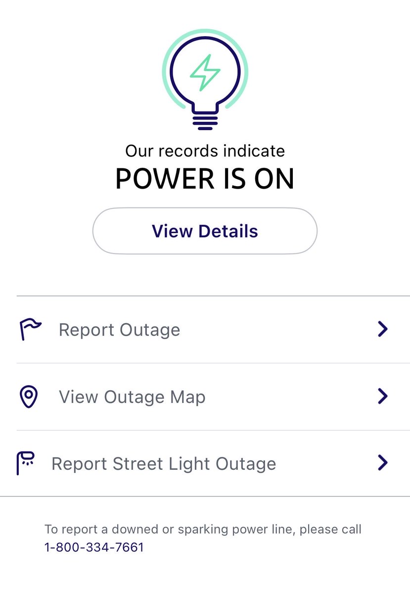 And_a_Amanda's tweet photo. @ComEd so just drove an hour to get home from my in laws… the power is not on…. Your AI is retarded. https://t.co/7c93ZmvpE2