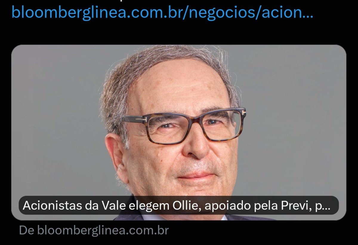 crisinveste's tweet photo. O fundo de pensão dos bancários do BB, com 7%, derrubou o presidente do conselho e elegeu o próprio candidato na maior mineradora do mundo, a #VALE3 .

O presidente do conselho renunciou antes de a votação começar.

Isso é governança capturada? ��👇 https://t.co/oxEYogiCgj