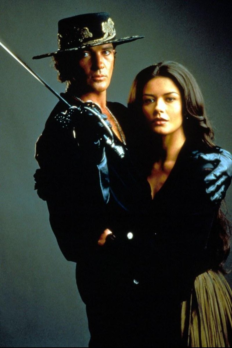 JusLizzy_'s tweet photo. The Mask of Zorro is a swashbuckling action-adventure film released in 1998. https://t.co/wvWDRQTdRR