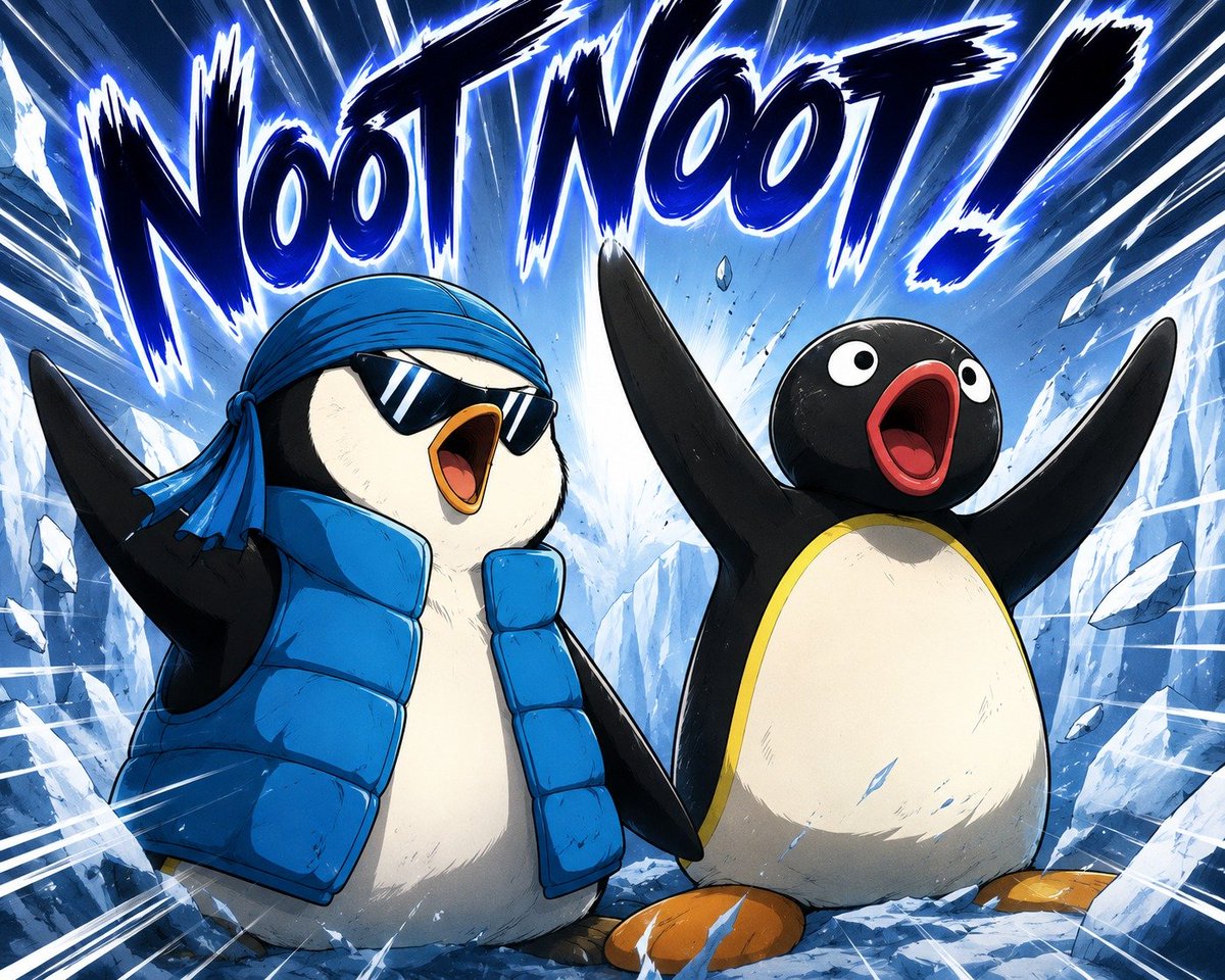 PraxMedia's tweet photo. Small market cap. Big potential. Strong community. 🐧

$PINGU / $ピングー is built around a character recognized for more than 40 years, with real nostalgia, endless meme potential, growing attention in Japan, and a colony that keeps showing up every single day.

Most projects are still trying to create recognition.
Pingu already has the face, the history, and the sound everyone remembers:

Noot Noot. 💙

Could this be the next penguin runner? 👀

CA: DuTixhgFbpjcR2yUDWGVqKsSVzkwu8BjWrDYTCUypump
3