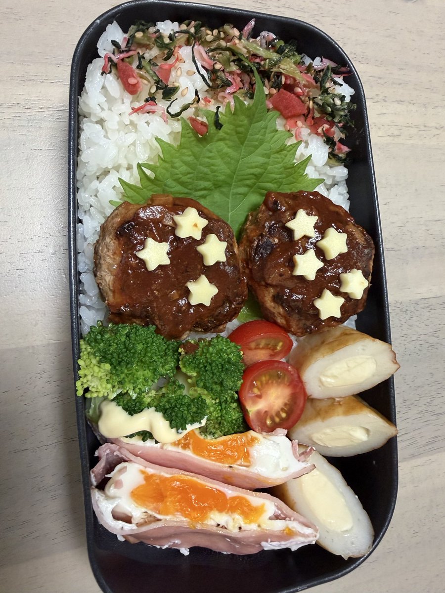 03280708E's tweet photo. 7/29 おはようございます♪
昨日の地震岡山は震度2でした、、ニュースの映像にびっくりしました

これ以上被害が大きくなりませんように、、、

#男子高校生弁当
#お弁当日記
#ハンバーグ弁当 https://t.co/lnJs9TSpSR