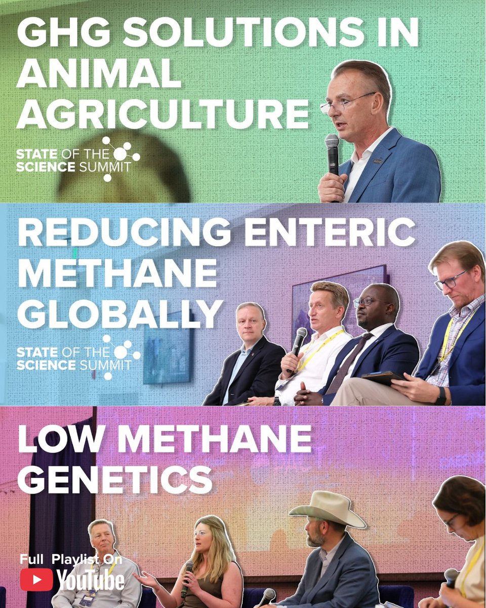 UCDavisCLEAR's tweet photo. Good news! 🚨

Complete playlist from 2026 State of the Science Summit: Reducing Methane from Animal Agriculture is now available. Missed a session or want to revisit a conversation? Watch now on our YouTube. 1/

#LivestockMethaneSummit

View playlist: https://t.co/lNVXEBoNhG ▶️ https://t.co/KvPwPDXOd8
