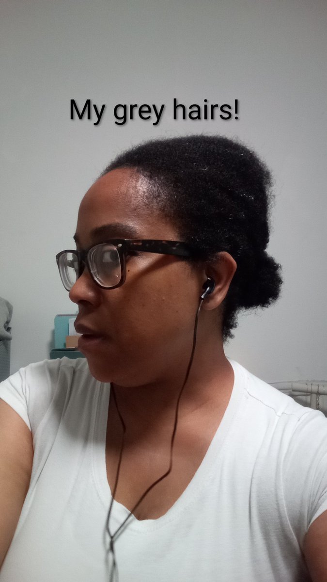 CarrieJohnson_E's tweet photo. My grey hairs this evening. #paralegalstudent #law #legalassistant #collegestudent https://t.co/MRu6h9xCuh