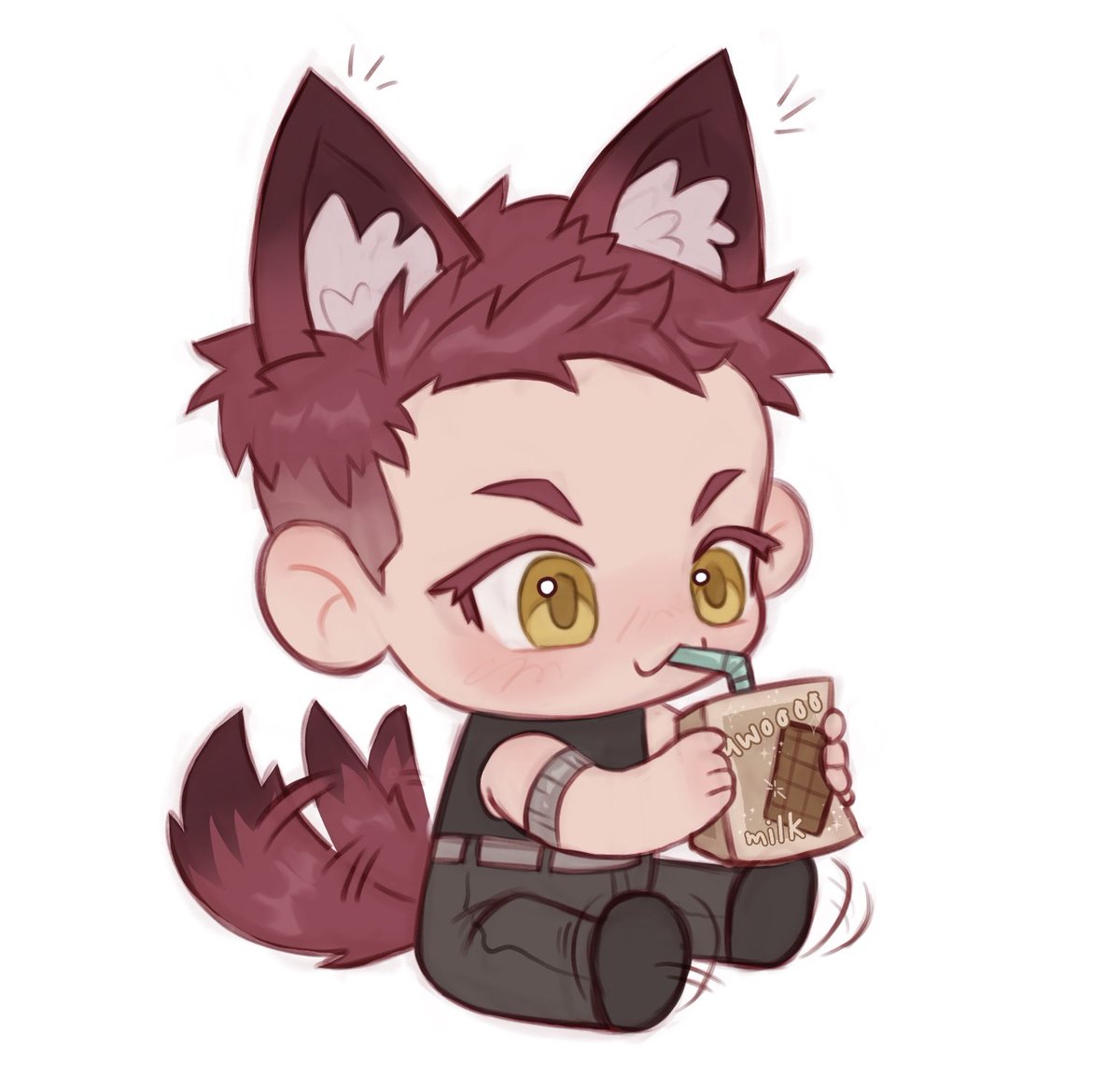 serenasketchess's tweet photo. Just sitting, drinking choccy milk, waiting for news 🐺🍫

#valko #BringValkoBack #BringBackValko #valkoisloved https://t.co/l1p3fVVw4O