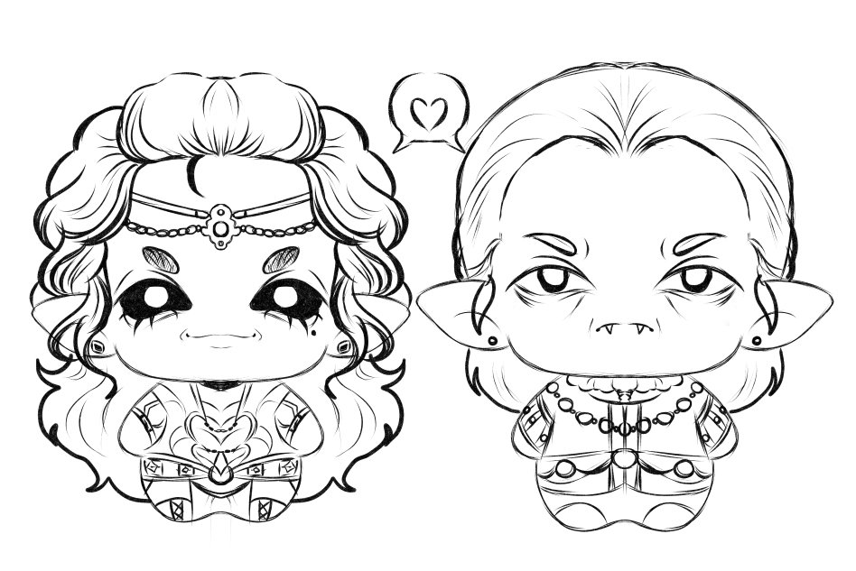 Yujiniani's tweet photo. Turning my oc x canon in plushies 

#CazadorSzarr https://t.co/Q5wGsURs9X
