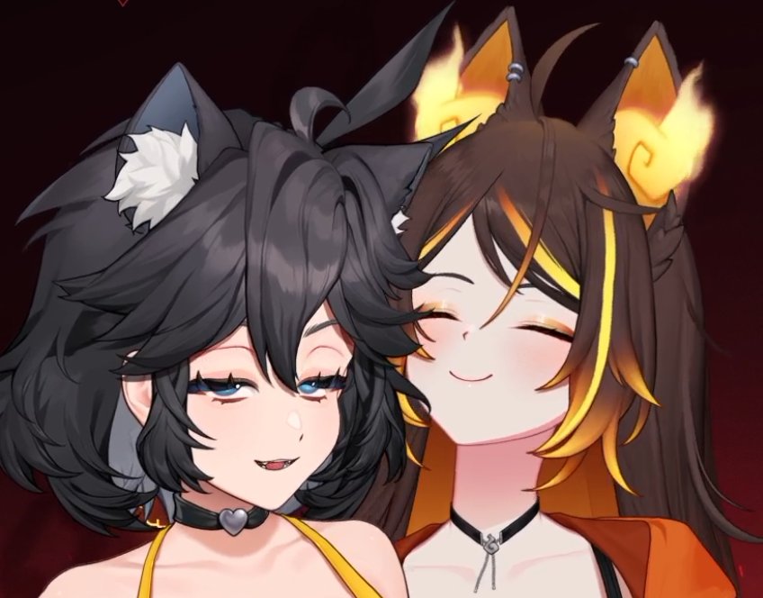 PyroPupCenter's tweet photo. Hanging out with your friend after she took "just one bite" of a mystery gummy 20 minutes ago https://t.co/rLRvLcOB0l