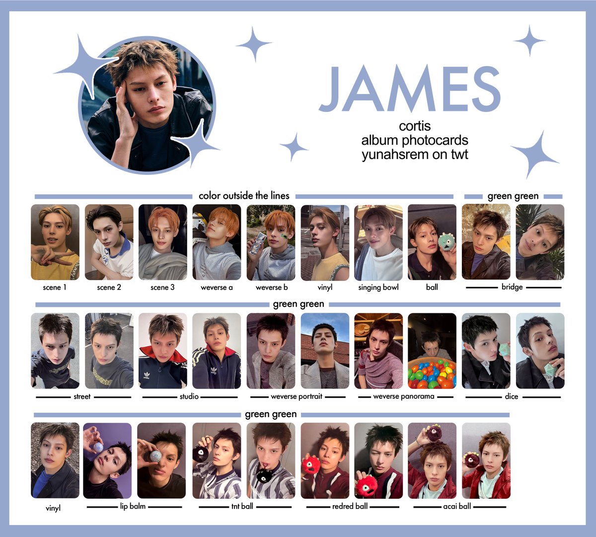 yunahsrem's tweet photo. cortis 코르티스 photocard 포토카드 template
-- all albums

updated with greengreen cortis ball versions
hd: https://t.co/YhyGCbHGec

james 제임스 martin 마틴 juhoon 주훈 seonghyeon 성현 keonho 건호 https://t.co/AUQmTPXDnJ