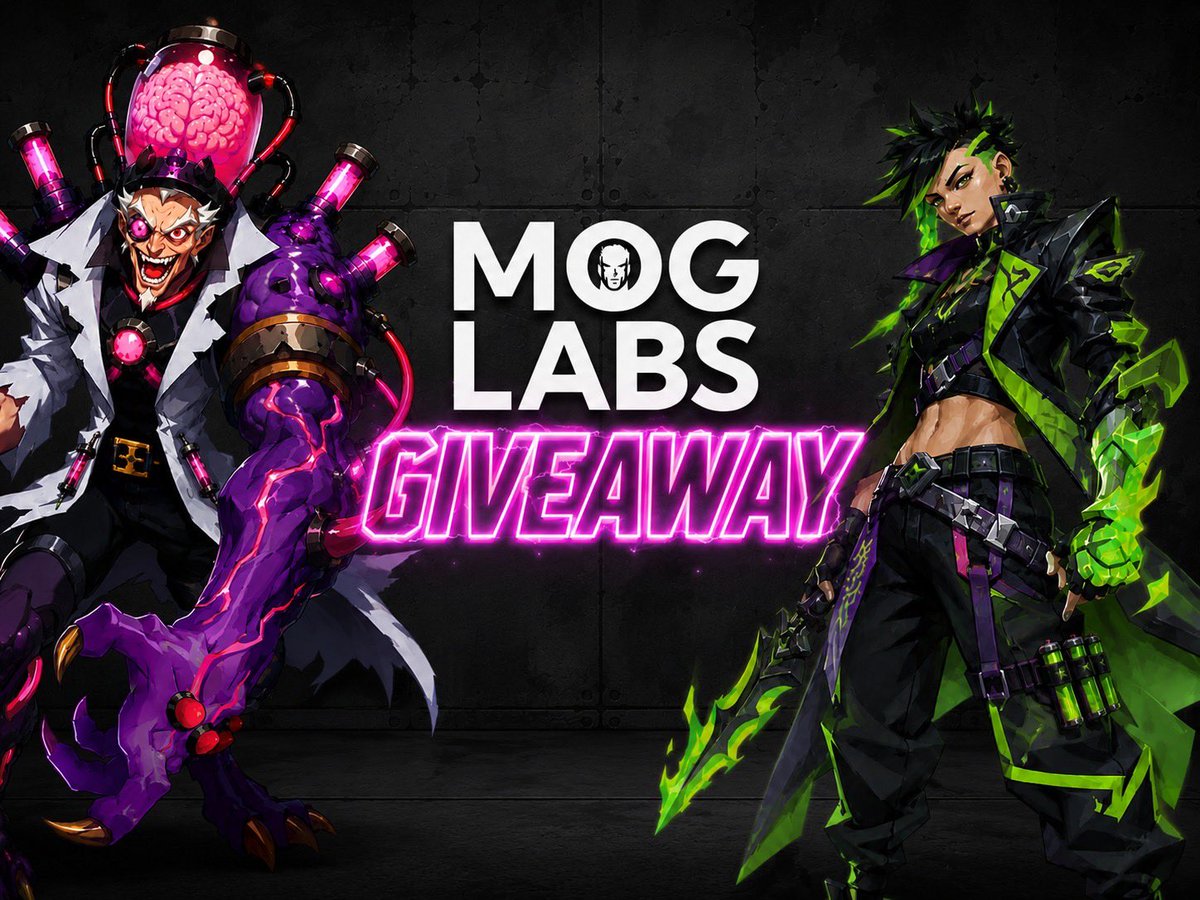 zazzkeee's tweet photo. $20 $SOL GIVEAWAY

1️⃣ follow @Moglabs 
2️⃣ Like, Rt and tag a friend

48h Good Luck🎩🦅

|Pain promotion| https://t.co/CqTcShEiDd