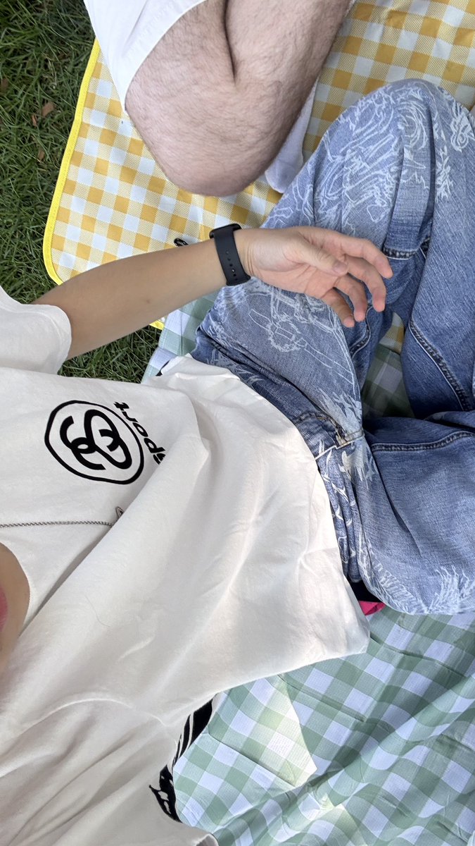 karomismh's tweet photo. picnic fit feat. sidis leg https://t.co/L94MuD2C0S