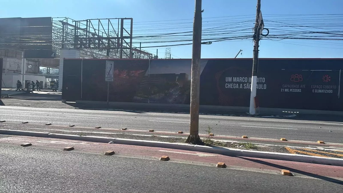 jnflesch's tweet photo. Novo local para shows em São Paulo já está em obras.

O espaço no complexo do shopping Center Norte terá capacidade para shows com até 20 mil pessoas.

Imagem: cortesia Felipe Galvão https://t.co/3KM00SS9qk