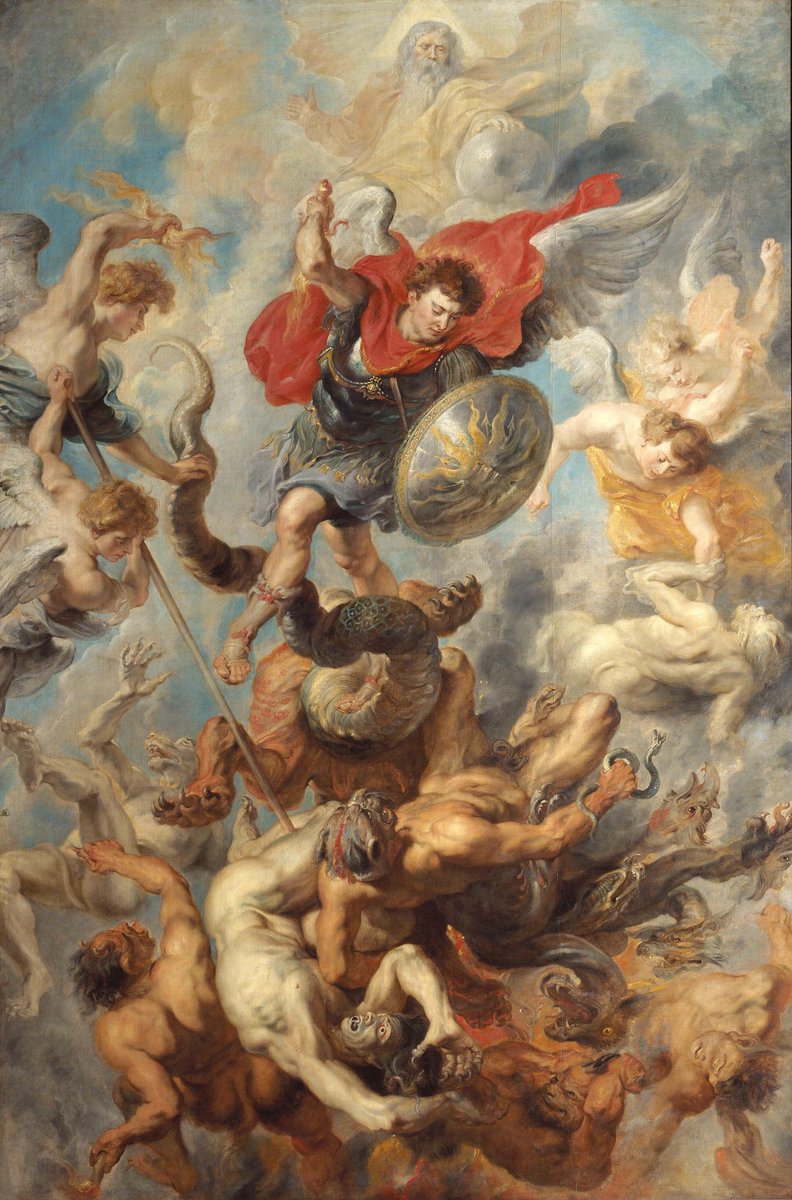 SeekAfterBeauty's tweet photo. Fall of the Rebel Angels (1622), by Peter Paul Rubens https://t.co/BoeRdaQESx