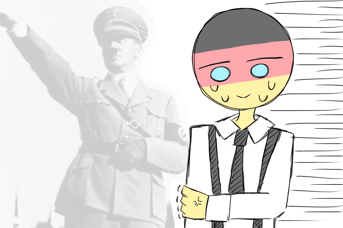 UrAlphaBall's tweet photo. ﾅ〇ス式敬礼
画像内の日本語訳:私の友達
#countryhumans #カントリーヒューマンズ https://t.co/K633jBCGWi
