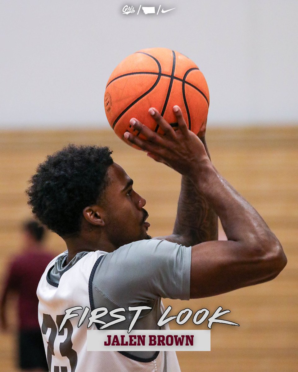 MontanaGrizBB's tweet photo. 𝗚𝗘𝗧 𝗧𝗢 𝗞𝗡𝗢𝗪: Jalen Brown

#GrizHoops | #GoGriz https://t.co/Jg1hG21iwa
