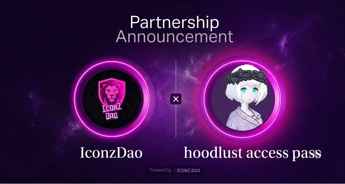 IconzDa0's tweet photo. We are Happy to Announce our Collaboration with Hoodlust by @KHFRHN 

Giving away 8x GTD , 10x Fcfs
Supply: 1000 | Free Mint/paid 

To enter the giveaway :
• Follow @KHFRHN @IconzDa0 
• Like, RT, Drop EVM address 
• 24 hrs https://t.co/4Gxrjwi5ro