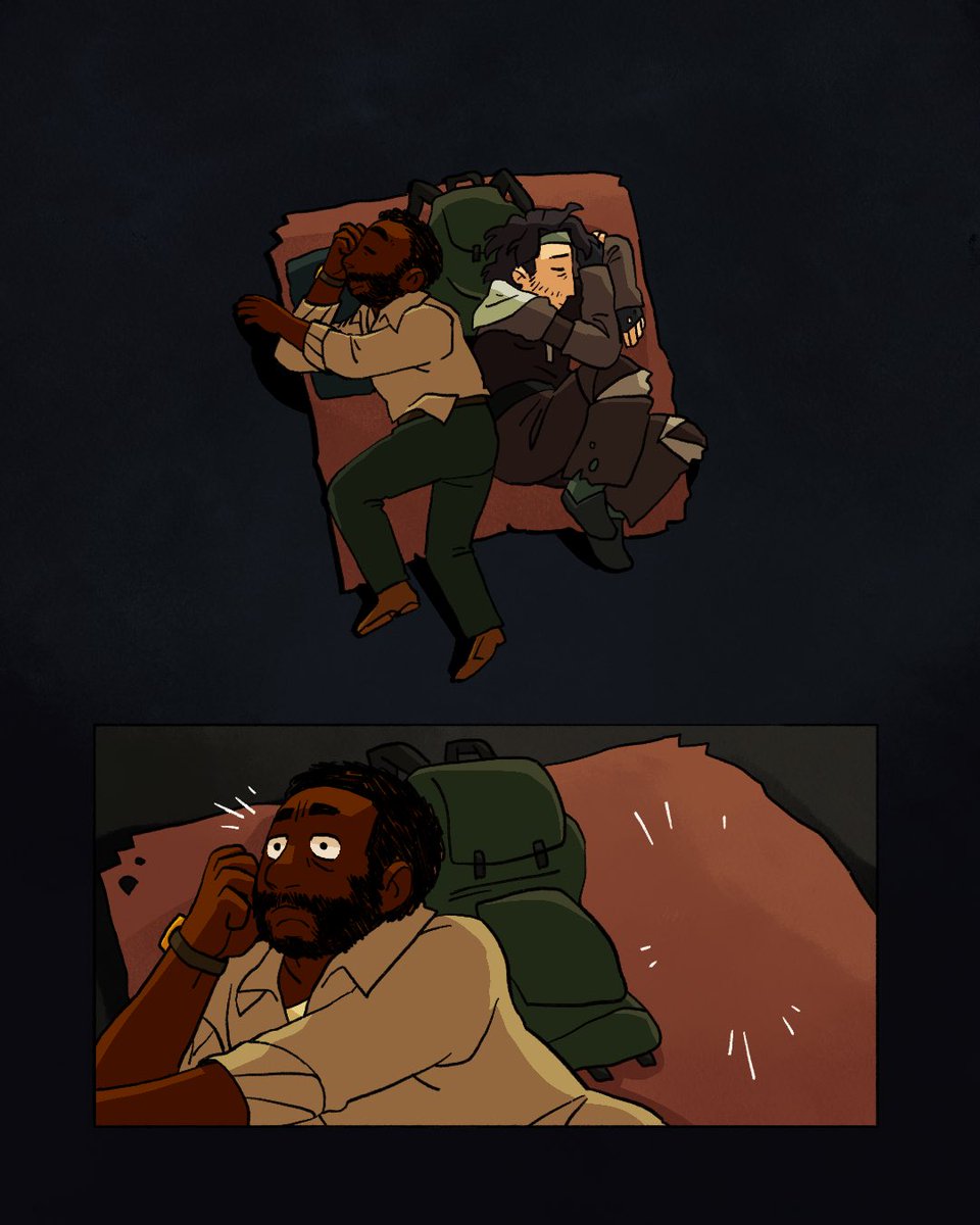 cirileearts's tweet photo. they're separated 🥺🥺🥺🥺🥺 and simon is gonna return changed </3 also, you can read about it in my fanfic hehehe its currently one of the only two fics in the clark/simon tag on ao3 #backlung #backrooms #ironlung #clarkbackrooms #simonironlung https://t.co/fNEZhFE6FU
