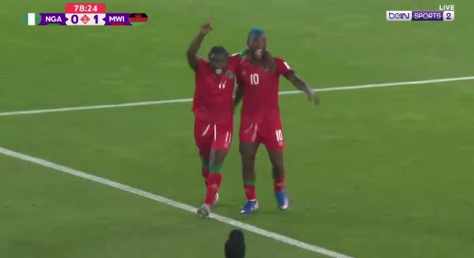 BankyGee_'s tweet photo. GOAL! Malawi! 

⚽ Tabitha Chawinga
⏰ 79'
🇳🇬 Nigeria [0]–[2] Malawi 🇲🇼 https://t.co/1iMU0Qi2DO